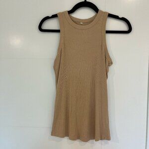 Womens Slim Ribbed Tank Top